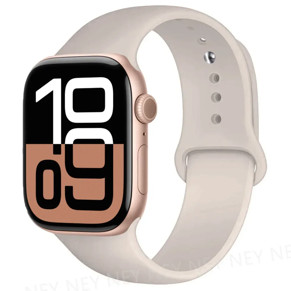 Premium Silicone Sport Watch Band - Versatile Waterproof Strap