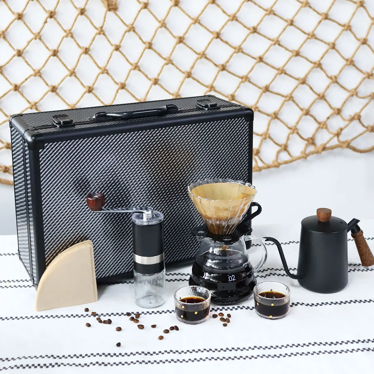 https://ae01.alicdn.com/kf/Sf0b4c02df63c44e982971228c7d6fb89Y/Travel-Coffee-Maker-Sets-with-Dripper-Server-Coffee-Kettle-Manual-Grinder-Filter-Paper-Gift-Box-for.jpg