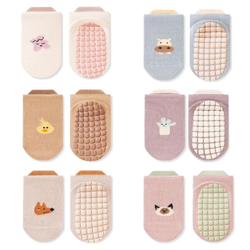 

Резиновые подошвы Носки FirstWalker для малышей 0-3 лет Prewalker Shoes Домашние напольные носки