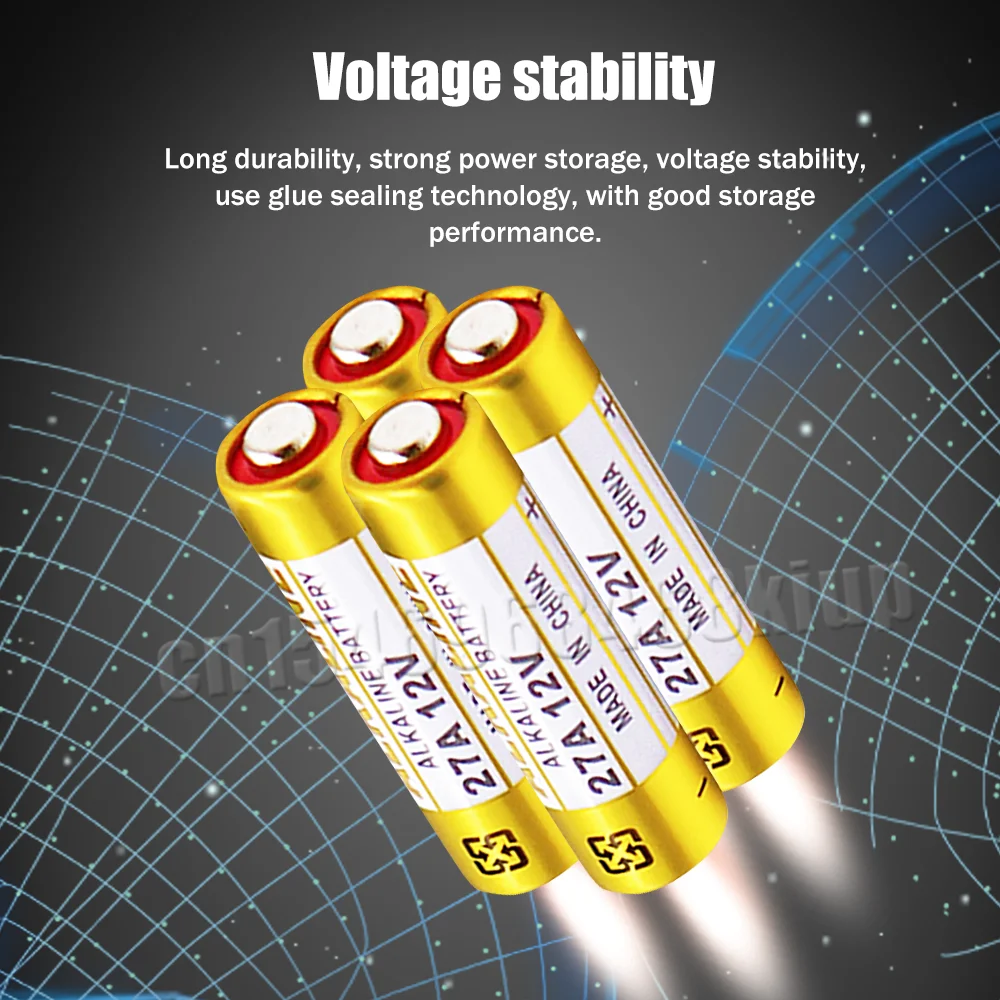 23A / 27A 12Volt Batteries MN27 MN21 LRV08 Alkaline for ring home security  5pcs