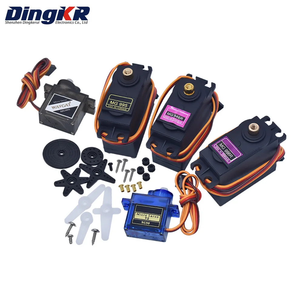 Mg996 Servo Metal Gear Per Futaba Jr Car Rc Model Helicopter Boat Per Arduino Uno Diy 13Kg 15Kg Servi Digital Mg995