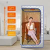 Portable Infrared Sauna Far Infrared Sauna Separate With Heating Foot Pad Home Saunas for Relaxation Detox 5