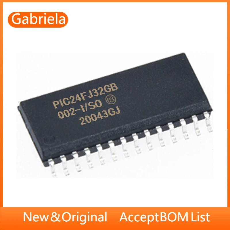 

PIC24FJ32GB002-I/SO PIC24FJ32GB002 SOP-28