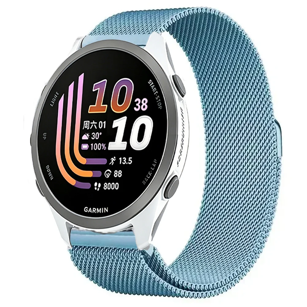 Premium Metal Milanese Magnetic Snap Wristband - Elegant Replacement Strap