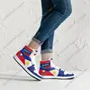 Philippines Flag Premium High Tops Basketball Sneakers Print Design Woman Man Holiday Party Matching Customized DIY Dropshipping 3
