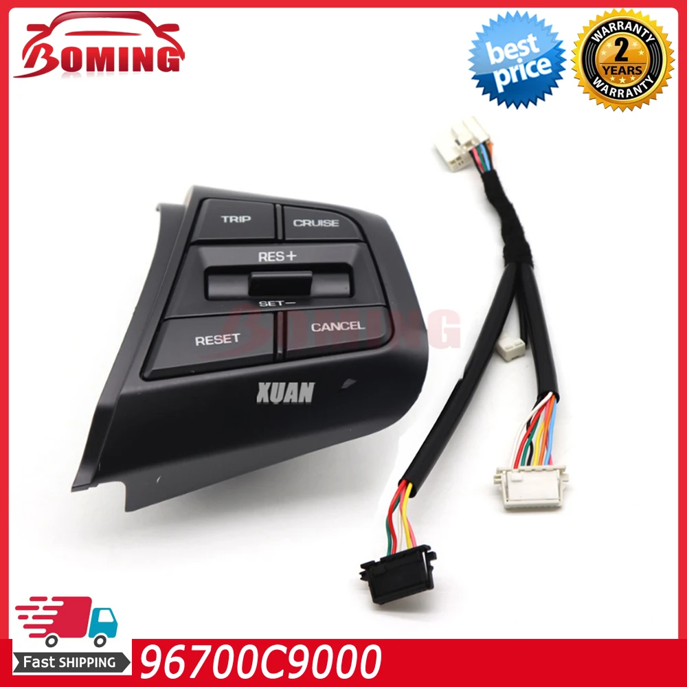 

96700C9000 Steering Wheel Cruise Control Buttons Remote Volume button Right Side switches For Hyundai creta ix25 1.6L