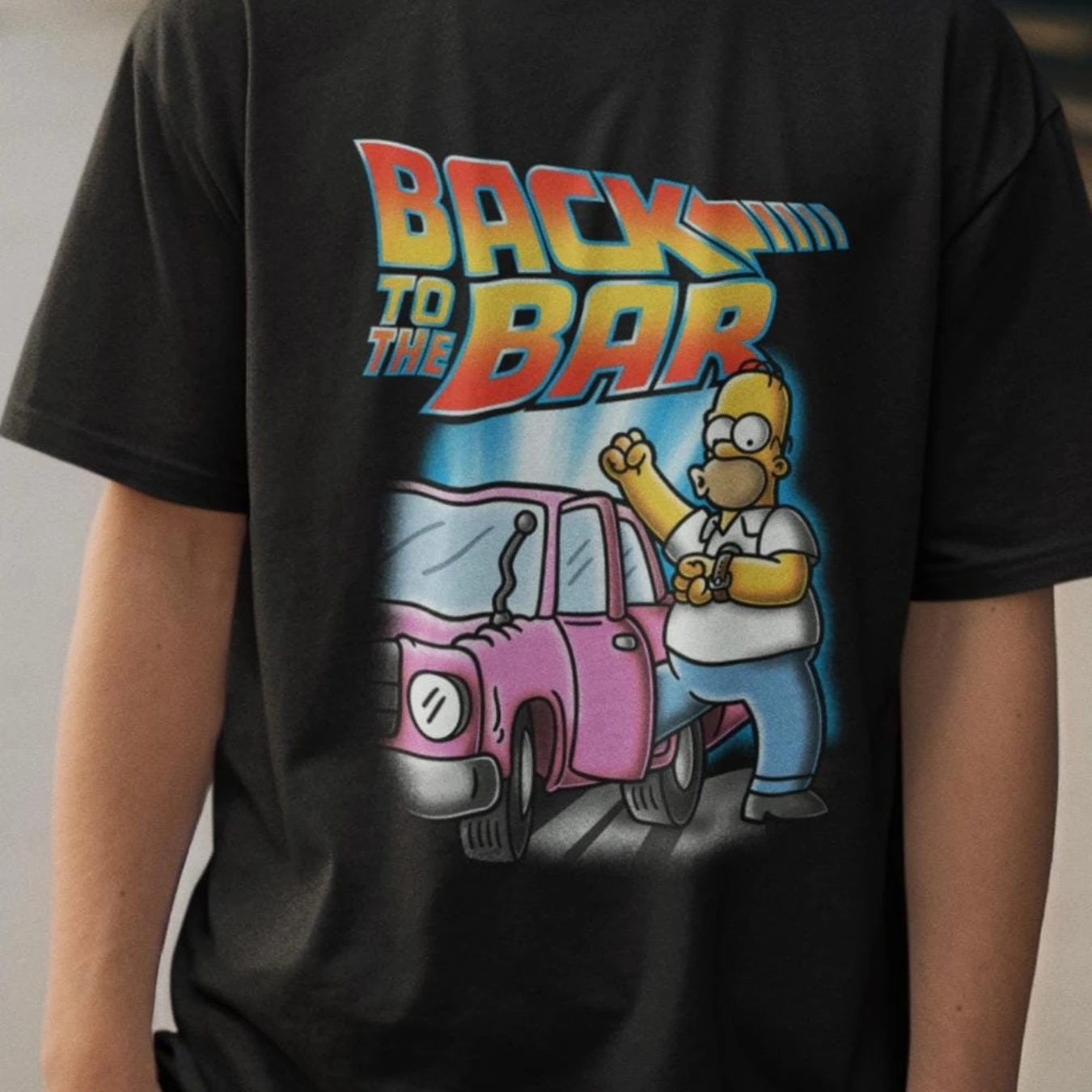 Bartman Bart Simpson The Simpsons Lustiges Geschenk Unisex T-Shirt V-Ausschnitt Sweatshirt Hoodie Tank Top für Männer Frauen Kinder T-Shirt
