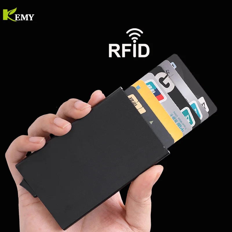 

Кошелек мужской с Rfid-защитой и отделением для карт