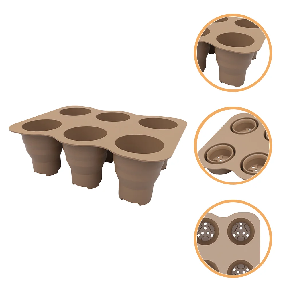 

Silicone Starter Tray Greenhouse Starter Tray Gardening Germination Silicone Tray