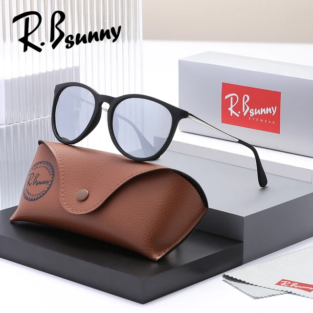 RBsunny Brand Original Classic UV400 Summer Sunglasses Cat Eye Round Frame Driving Eyewear Polarized Women Fashion Eyeglasses 2