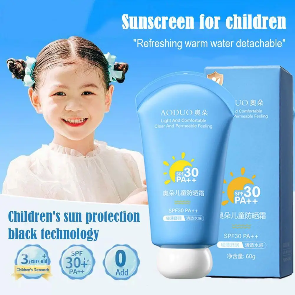 واقي من الشمس للأطفال والأطفال خفيف ومنعش ومرطب SP...