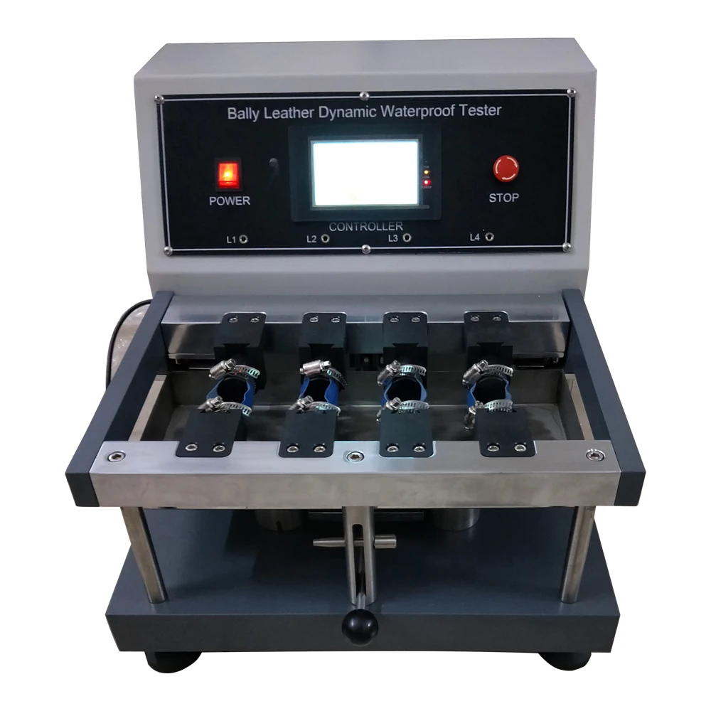 

Leather Shoes Bending Waterproof Test Machine Dyeing Wear Color Fastness Test Equipment