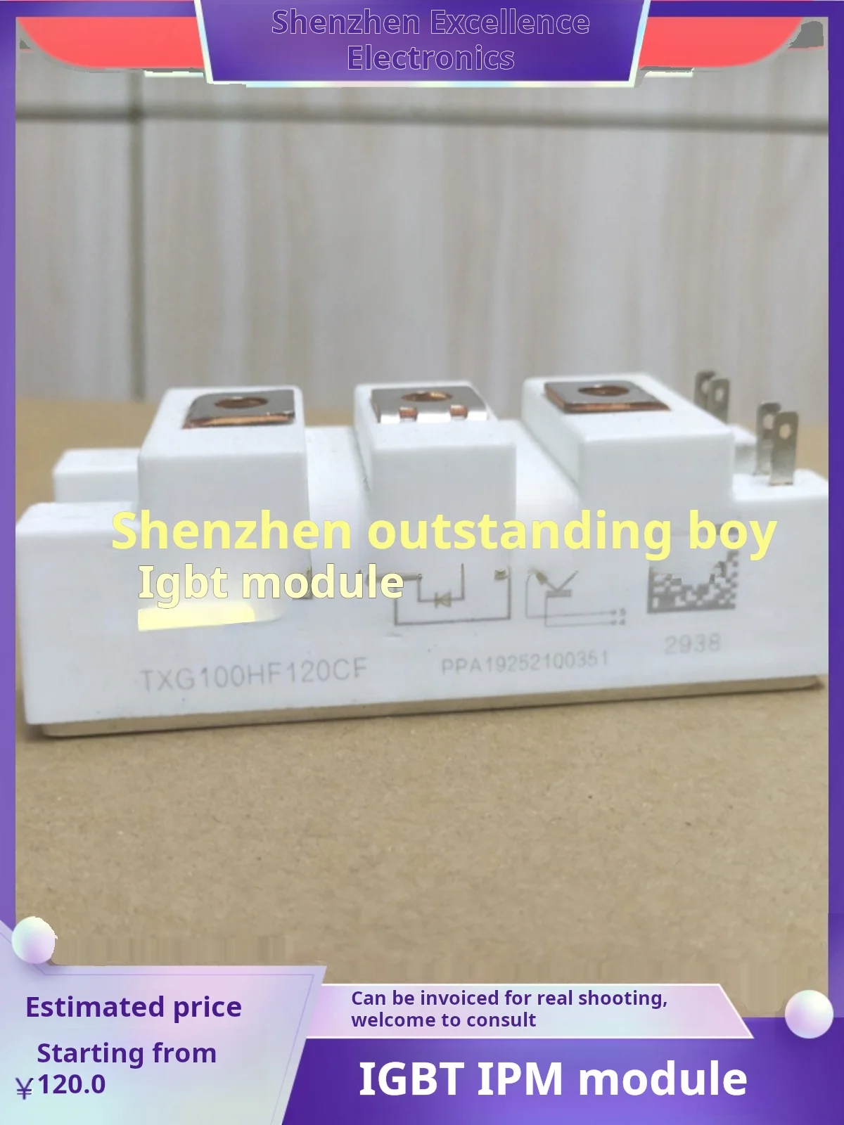 

Diode controlled silicon module txg100hf120cf Gd50hfl120c1s Gd75hfu120s1s Now