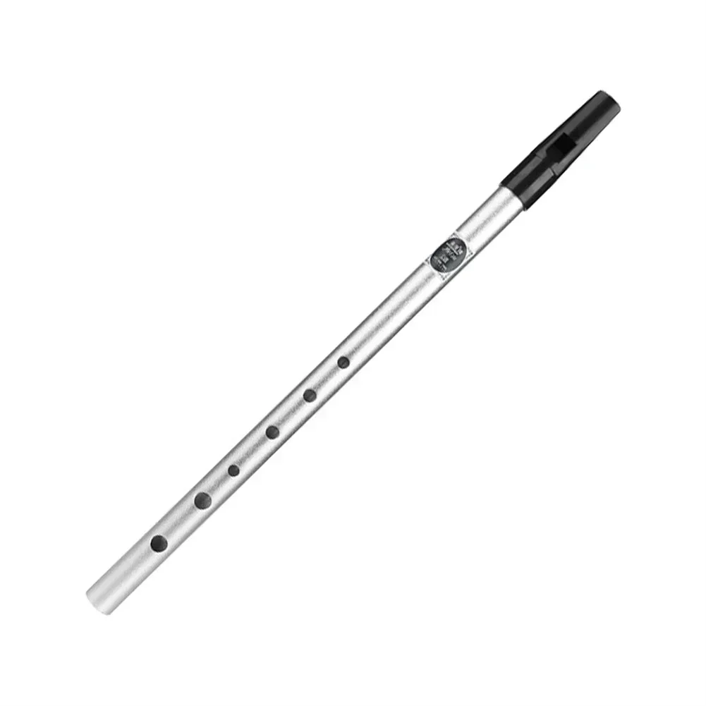 1PCS Irish Whistle Flute C/D Key 6 Holes Flute Instrument Aluminum Alloy Professional Beginner With Accessories Christmas Gifts