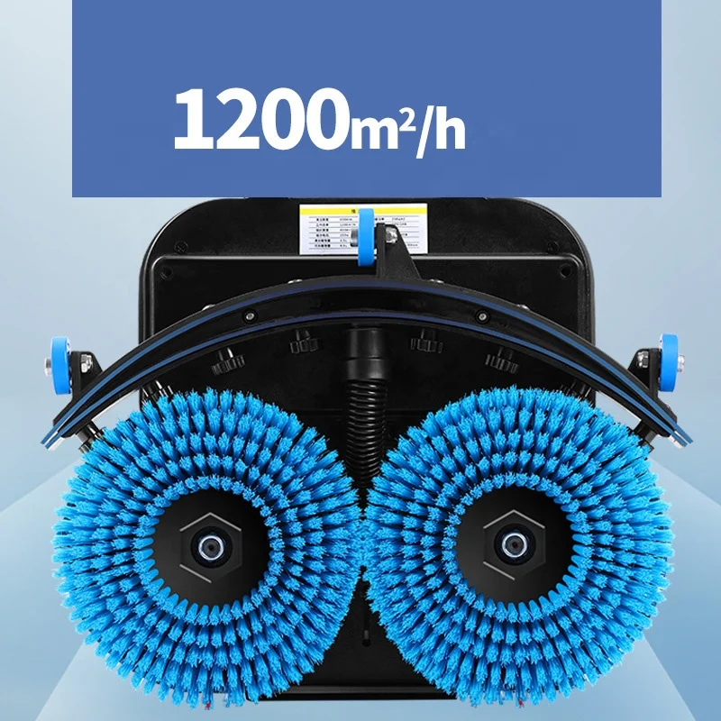 Double Brush Mini Electric Sweeper Floor Cleaning Machine