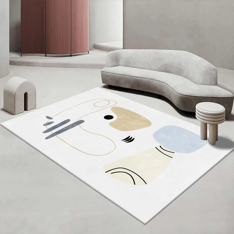 

Simple Nordic Modern Home Japanese Living Room Floor Mat Coffee Table Carpet Bedroom Floor Decoration Non slip Floor Mat