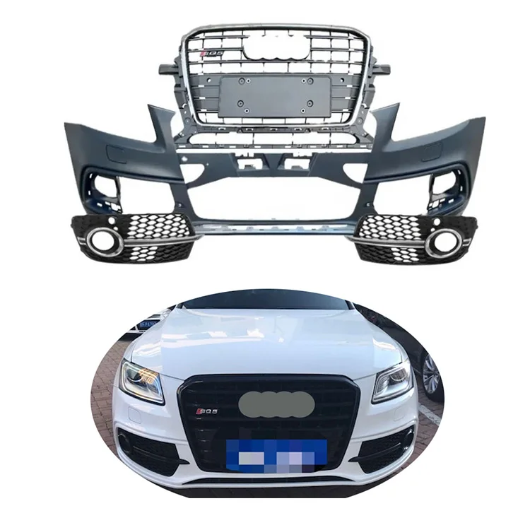 

Hot sale Q5 SQ5 Front Bumper with Grille Bodykit Car Bumper for Audis Q5 SQ5 2013 -2017