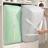 Foldable Clothes Quilt Storage Bag Dustproof Space Saving Moving Luggage Bags Washable Moisture-proof Large Capacity Moving Bag 1