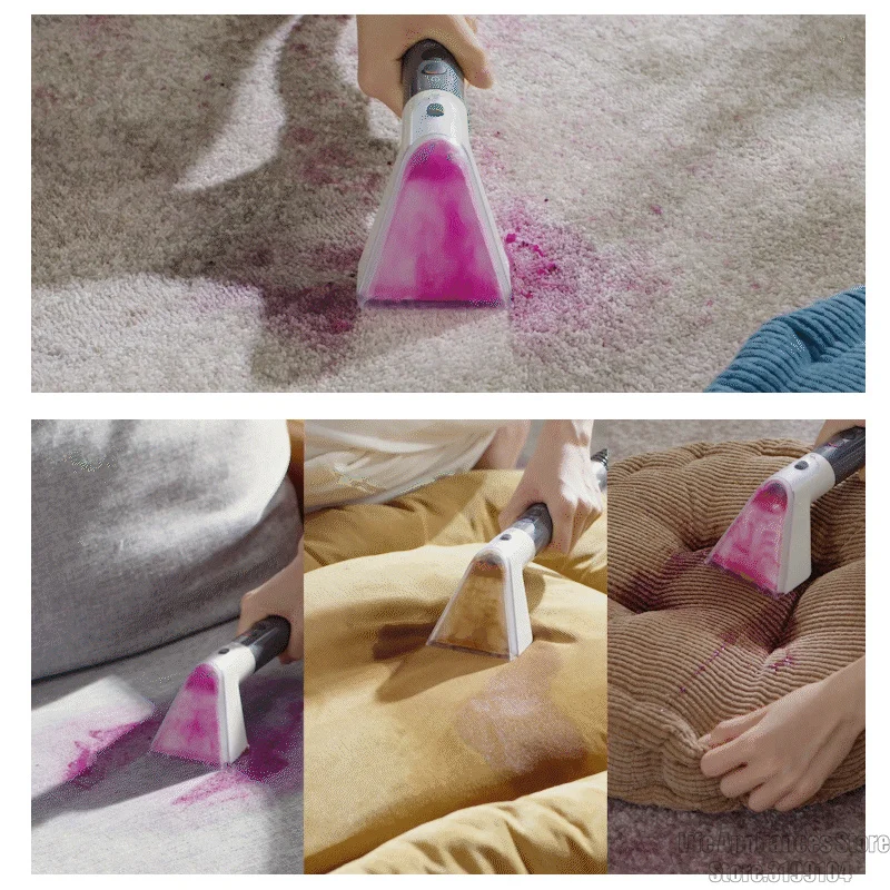Donlim DL-6906 Fast Steaming Fabric Cleaner 220V Electric Hot Steam Mite Remover Bed Sofa Carpet Cleaning Machine 13Kpa Pressure 6