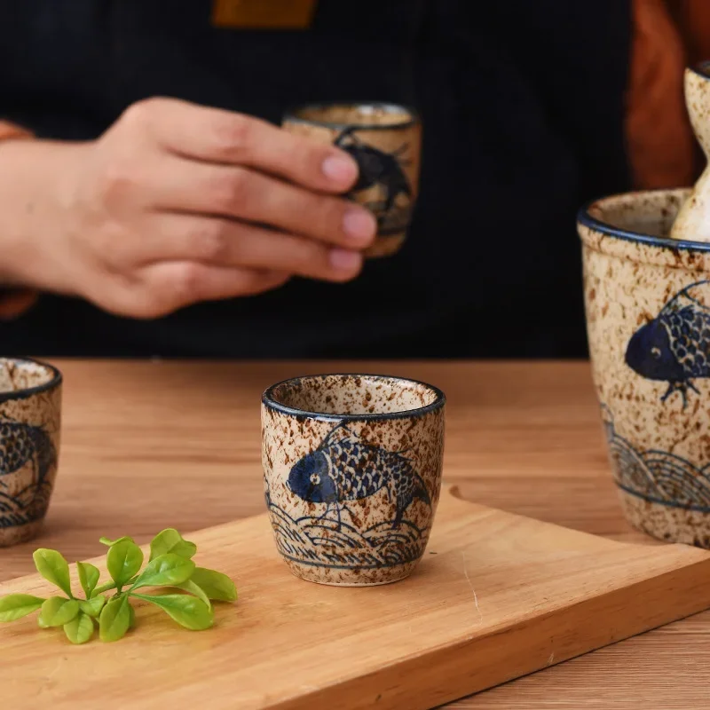 Coffee Cup Tea Cup Japanese-style Ceramic Wine Cup Sake Set