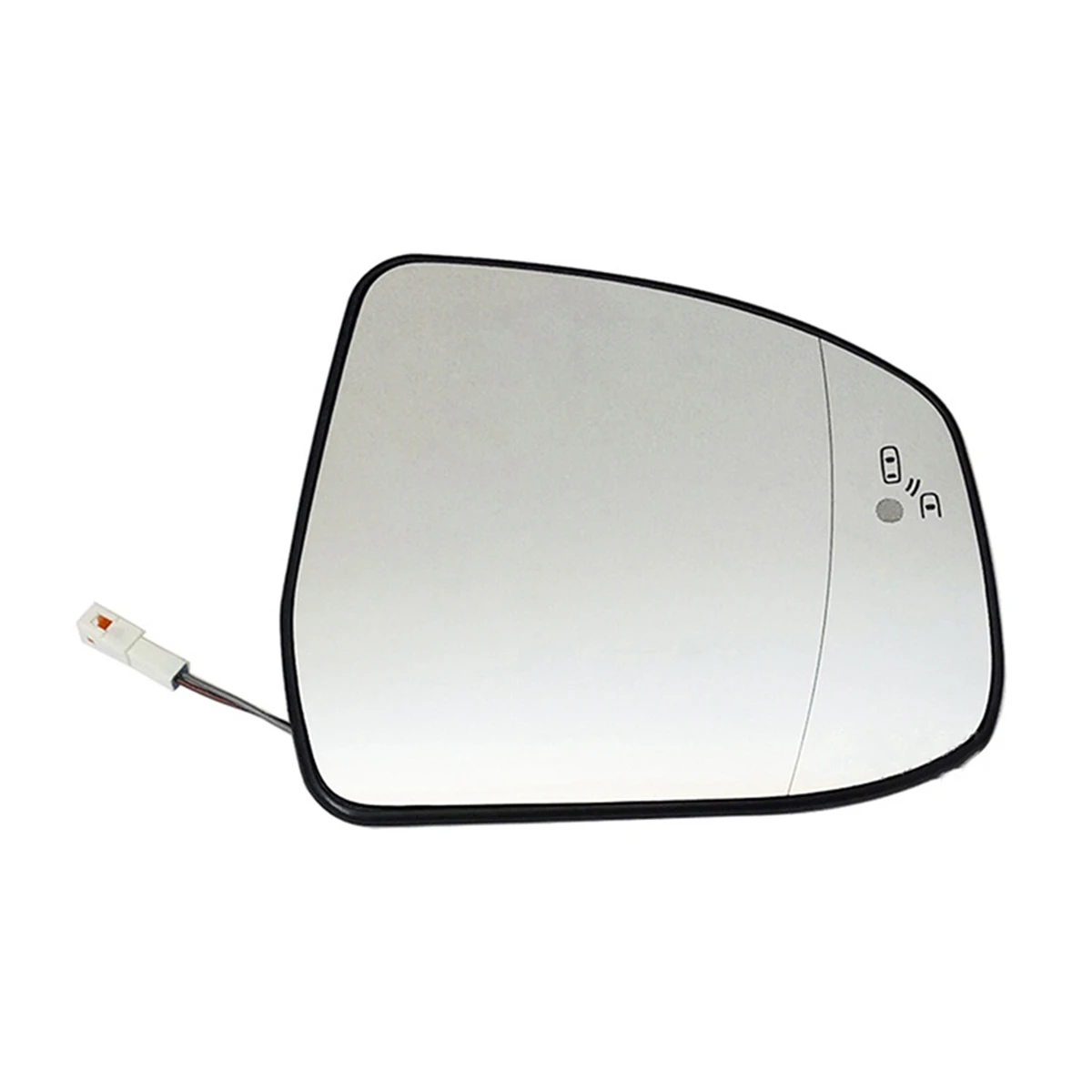 Right Door Wing Side Mirror Glass Heated Blind Spot Warning With