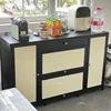 Modern Kitchen Cabinets Small Apartment Multi-layer Kitchen Cabinet Multi-functional Multi-layer Floor-standing Storage Cabinets 5
