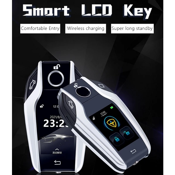 Smart LCD car key modification suitable for BMW, Audi, Mercedes