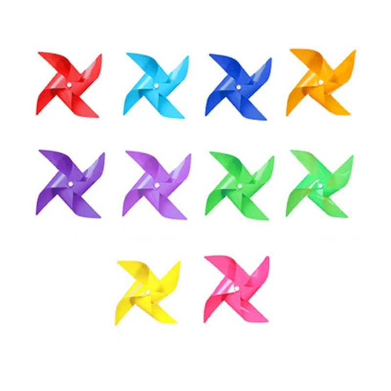 Pack of 100 Pinwheels 30m Wire Rope Set for Garden Yard Party Decorations Windmill Toy Gifts for Kids Wind Spinners
