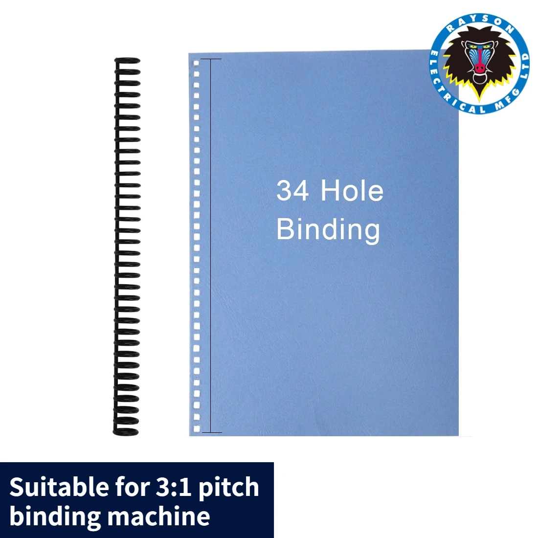 Durable Spine Bars - 6mm Black, Pack Of 50, Binds Unpunched A4 Documents, Holds 60 Sheets - View #10
