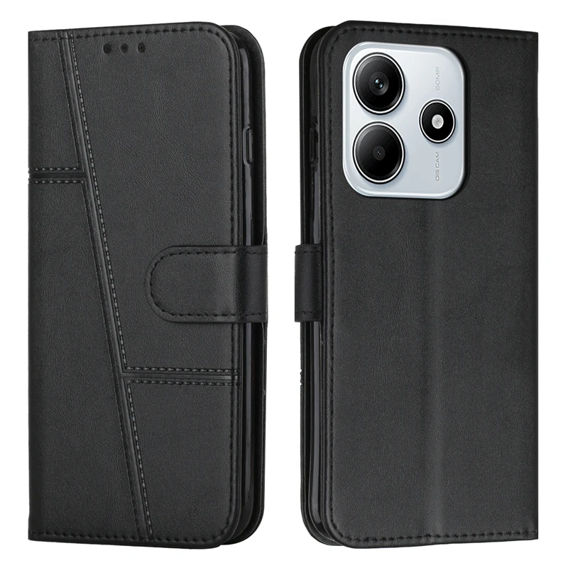 Flip Wallet Book Cover Case for Xiaomi Redmi Note 14 Series - Premium Protective