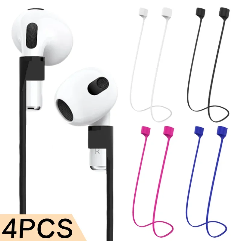 

Силиконовый Шнур для наушников AirPods 3, 2, 1 Pro, с защитой от потери