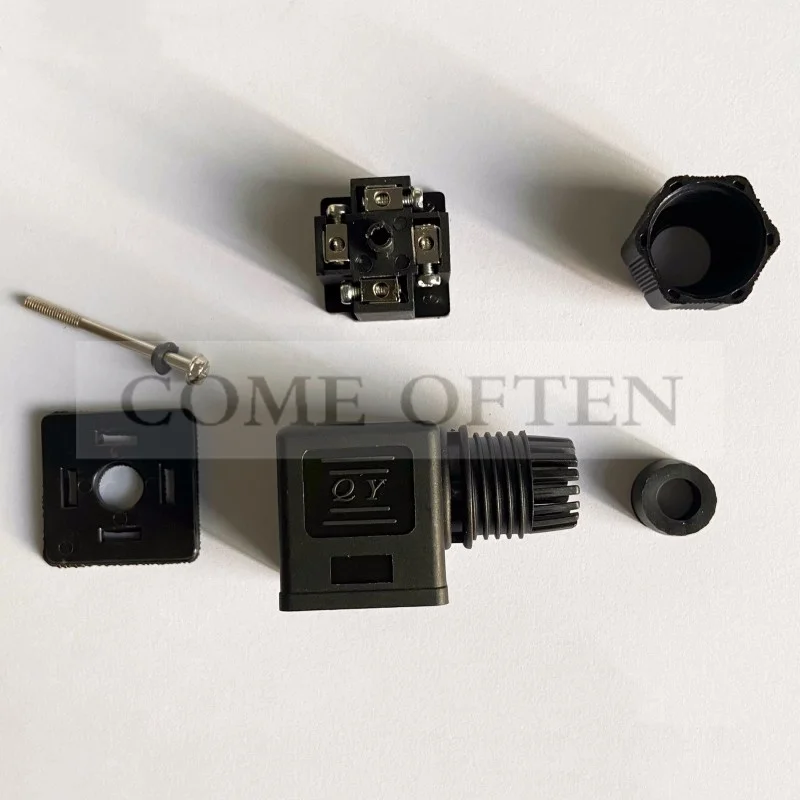 conector eletroima a prova dagua qy sem indicador led ac dc24v 240v 03