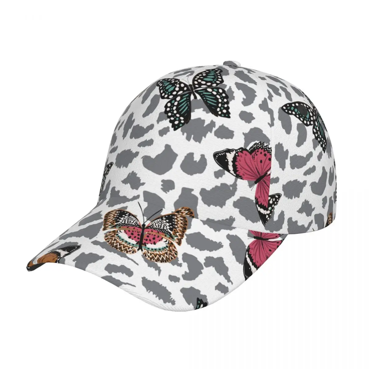 

Бейсболка летающее животное с леопардовым принтом, Регулируемая Кепка, Женская Повседневная шляпа от солнца, уличная