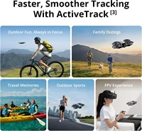 DJI Neo2 Drone caméra volante Drone 4K vidéo stabilisée 151g lumière et Portable couverture complète hélice garde neuf 2 C0 7