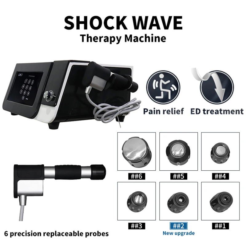 Hotselling Pneumatic Shockwave Therapy Machine Extracorporeal Physiotherapy Shock Wave ED Treatment Pain Relief Health Care 650nmlaser therapy watch physiotherapy device treatment hypertension high blood pressure household health care