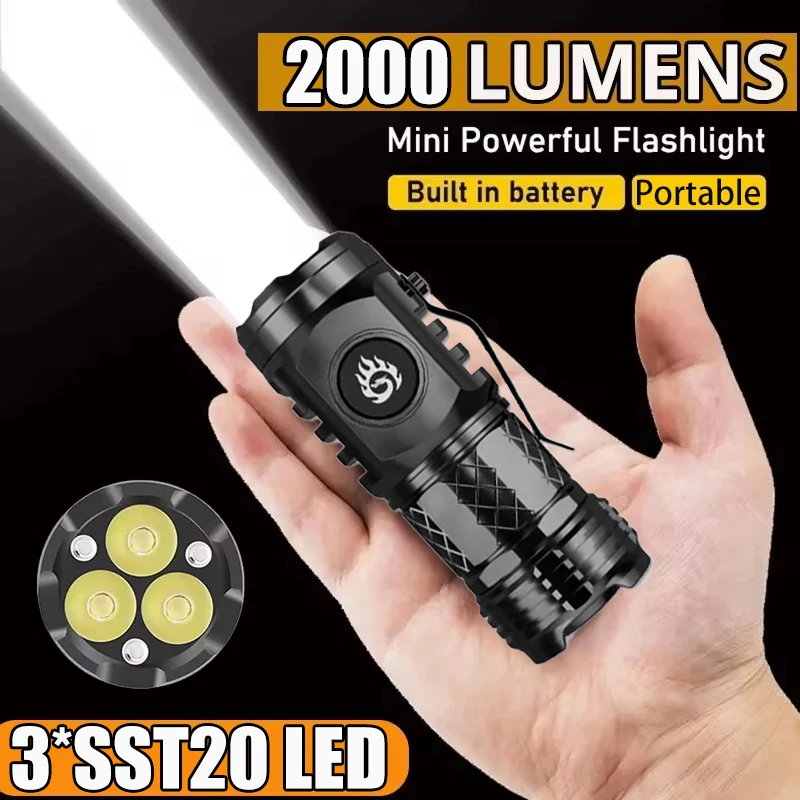 Rechargeable LED Pen Flashlight 1