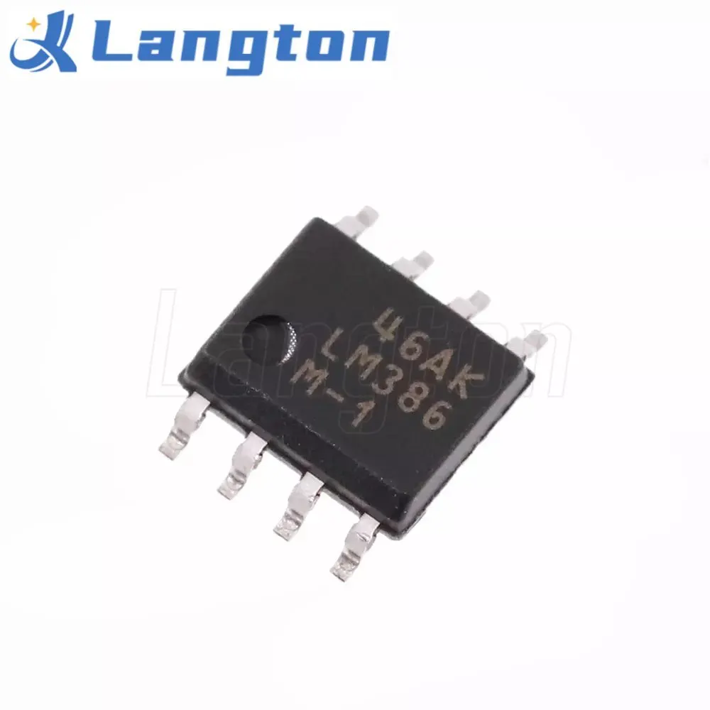 10PCS LM358 LM393 LM339 LM324 NE555 SOP SMD LM358DR LM324DR LM339DR LM393DR NE555DR LM386 LM386M-1 Amplifier Circuit new