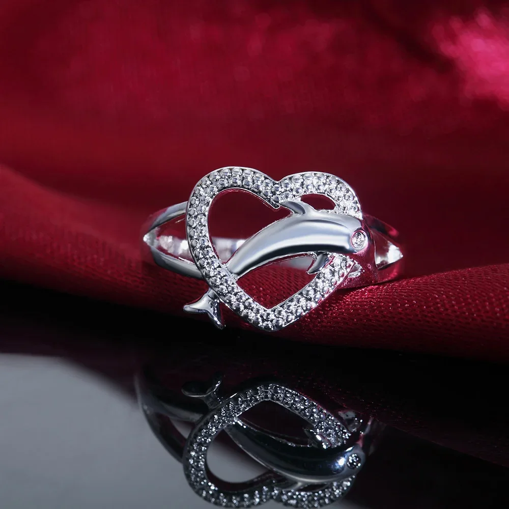 ファッション雑貨・小物その他 +DEINET+ FIRST LOVE RING IN SILVER KDCYM4S3211S100F Tifffanys|925 Sterling Silver Heart Ring - Engagement Band