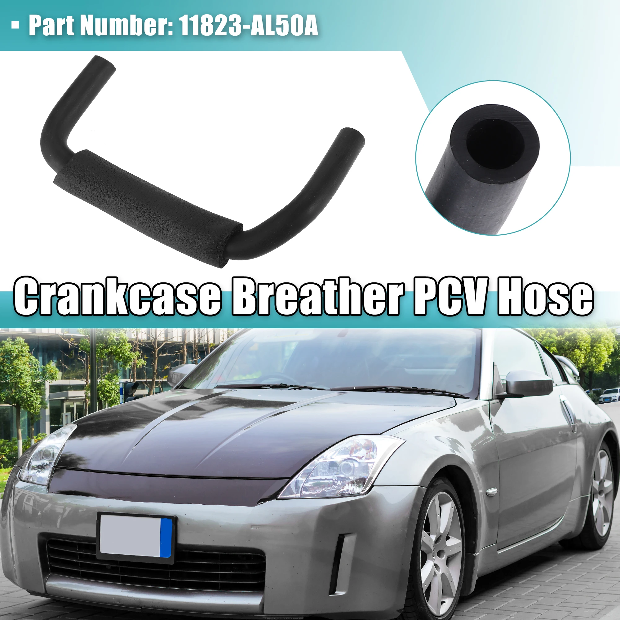 Crankcase Breather PCV Hose 11823-AL50A For Nissan 350Z 2003 2004 2005 2006 2007