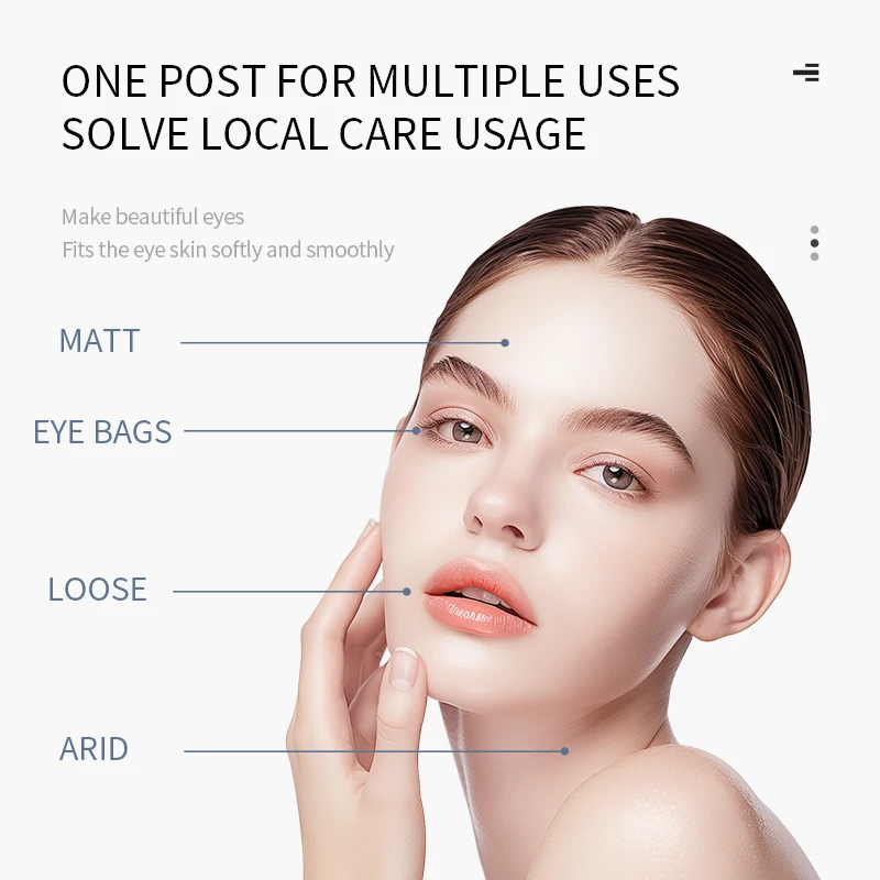 5/10 Pairs SADOER Caviar Eye Mask Anti Dark Circles Removal Eyes Bags Moisturizing Hydrating Firming Patches Skin Care