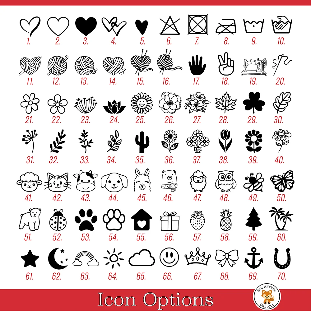 Étquette En Cur Personnalsée / Étquette En Cur - Etsy France