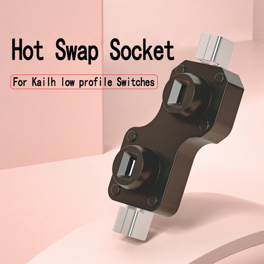 Kailh Quente Swap Teclado Pcb Soquete para Interruptores de Perfil Baixo 1350 Interruptor de Chocolate Ajuste Mecânico Keybaord Pcb Soquete Personalizado Diy - Imagem 6