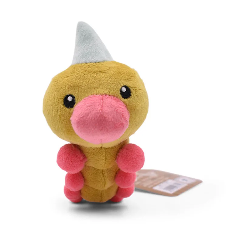 thumbnail image 1 of Pequeño Pokémon Fit Series Oruga verde Ba Da Mariposa Misterio Simulación Q Leo Camino Fuego Punto Meow Muñeco de peluche de ensueño Niño, 1 of 5