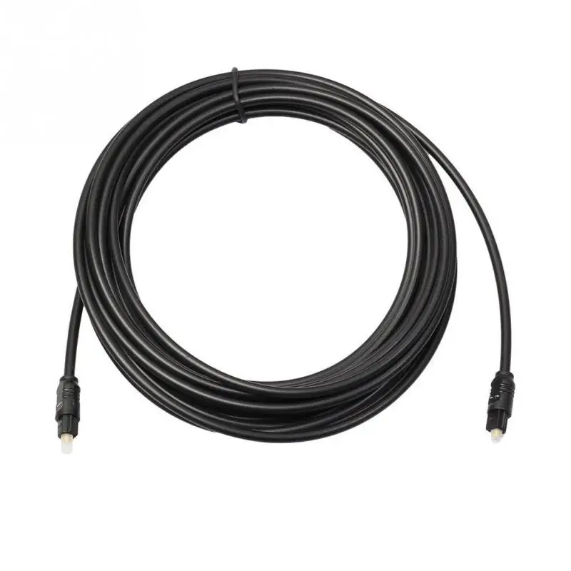 Toslink Gold-Plated Digital Optical Audio Cable 1m 1.5m 2m 3 / 5m 10m 15m 20m SPDIF MD DVD Gold-Plated Cable High Quality