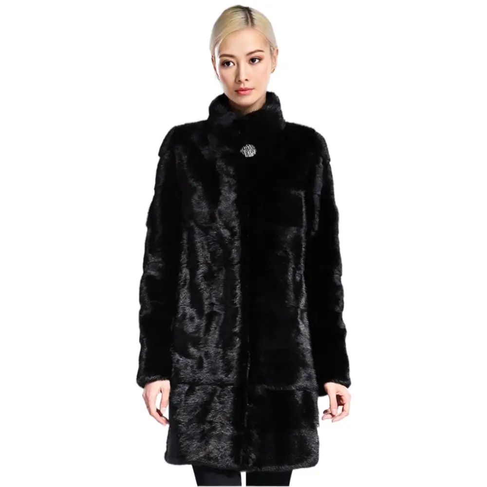 

Mink Coats Women Natural Fur Jackets Real Mink Fur Coat Female Genuine Fur Jackets Long Ladies Winter Clothes Oversize 6XL 7XL