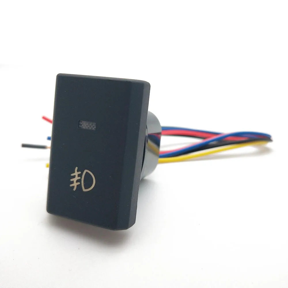 Blue LED Light Bar Switch Button with Radar and Camera Controls
