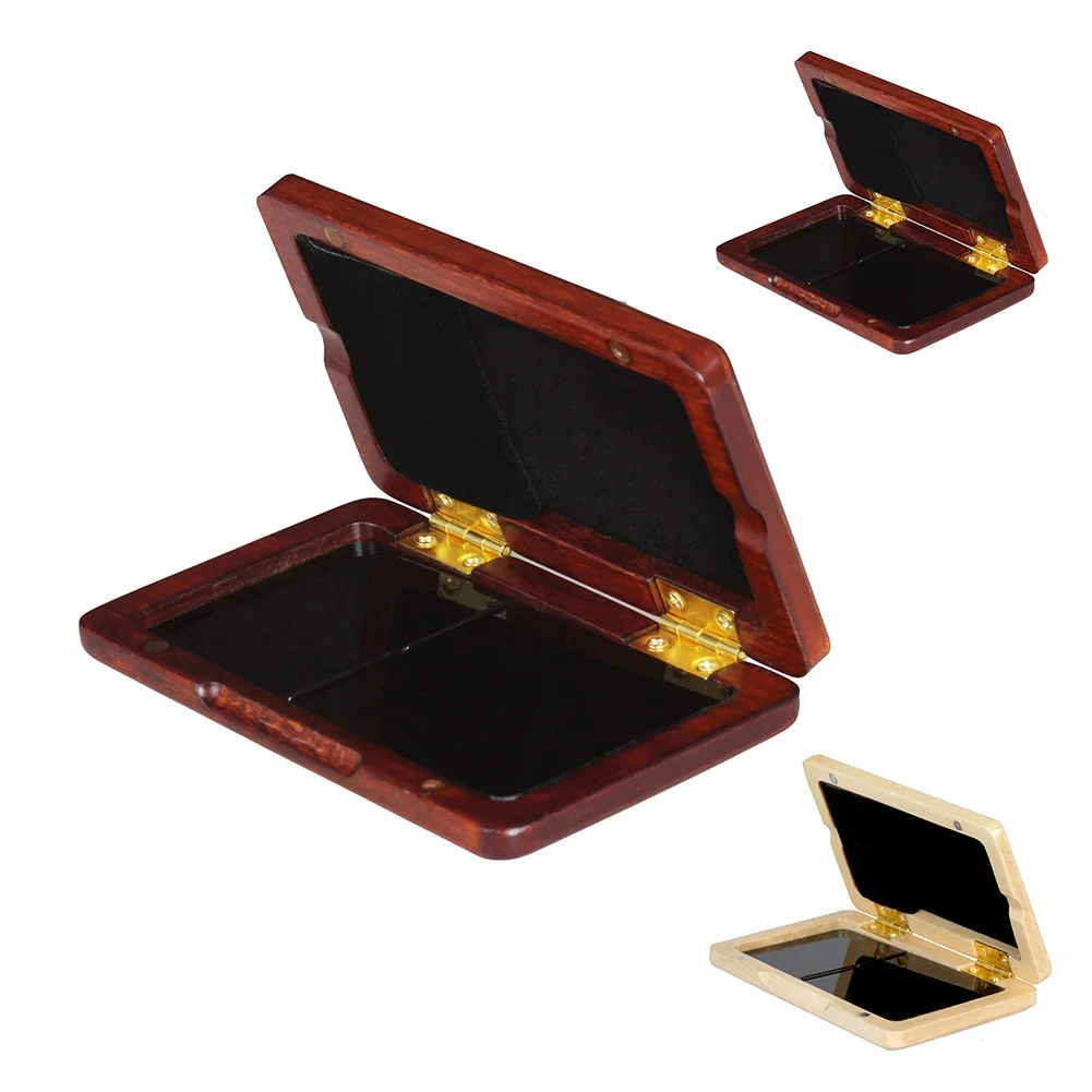 Sassofono Clarinetto Reed Box Case Woodwind Accessori Scatola Di Legno Per Tenore/Alto/Soprano Sax Clarinetto Canne Dropship