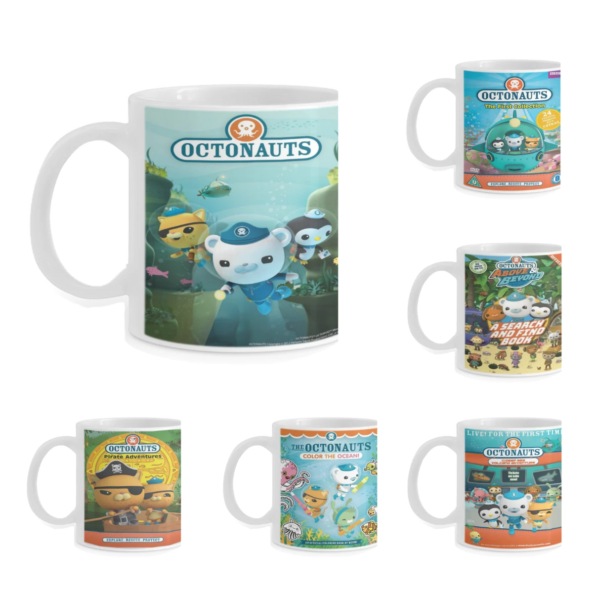 

The Octonauts Ceramics Coffee Mugs Tea Cup Milk Cups Gifts Drinkware Coffeeware Thermal