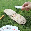 Personalized Card Storage Holster Board Cribbage Board Dozen Games Play Anywhere Premium Leather Sleek Design Pegs Camping Game 6