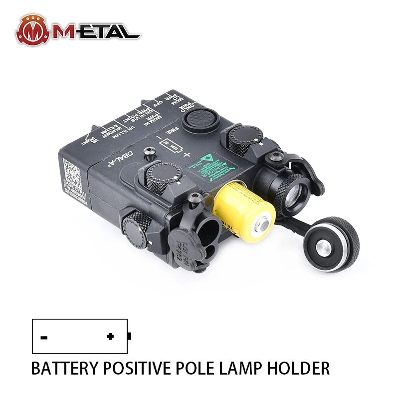 Tactical DBAL A2 Red Dot Laser Flashlight Nylon Plastic Battery Fit 20mm Rail PEQ 15 MAWL NGAL Airsoft Hunting Sight Accessories